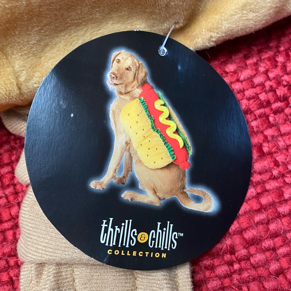 Thrills Chills Hot Dog Costume for Pets - Picture 2 of 7